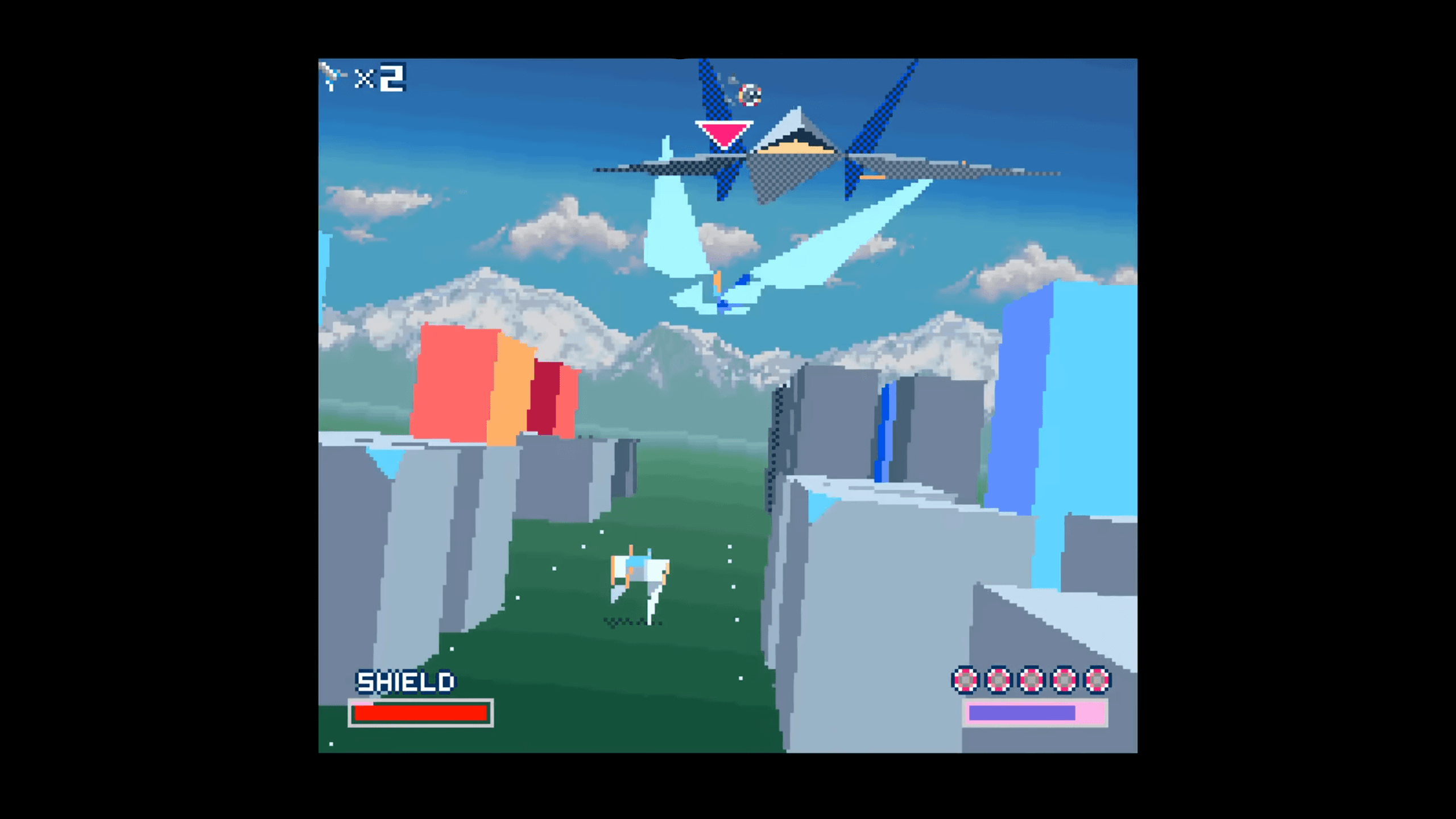 SNES Star Fox game